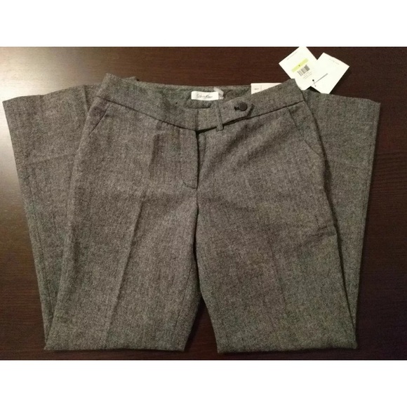 Calvin Klein Pants - NEW Calvin Klein Wool Blend Career Pants sz 4